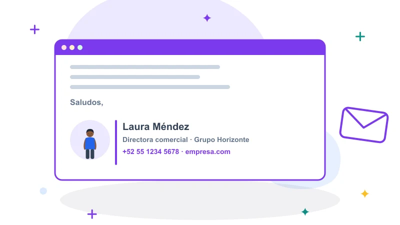 Generador de firma de email